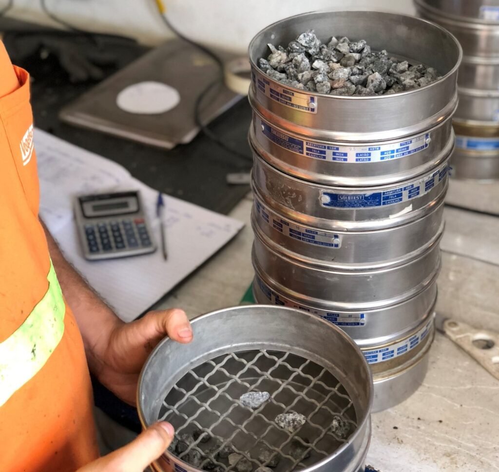 análise granulométrica