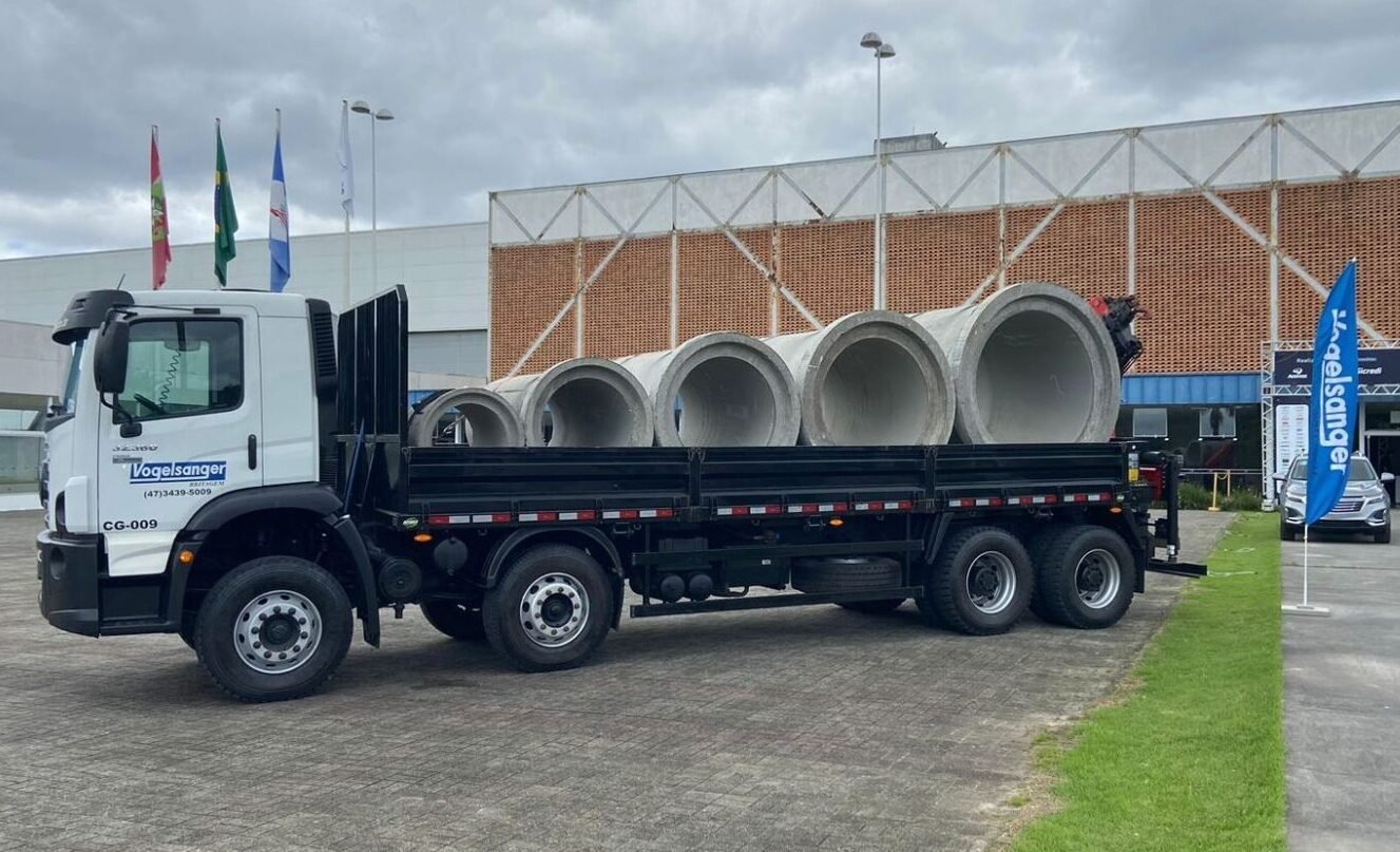 Na hora do recebimento, a inspeção de qualidade para tubos de concreto deve levar em conta o modo de transporte.