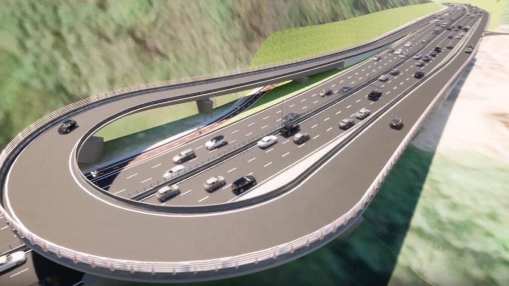 SC-401 em obras com a qualidade da Britagem Vogelsanger